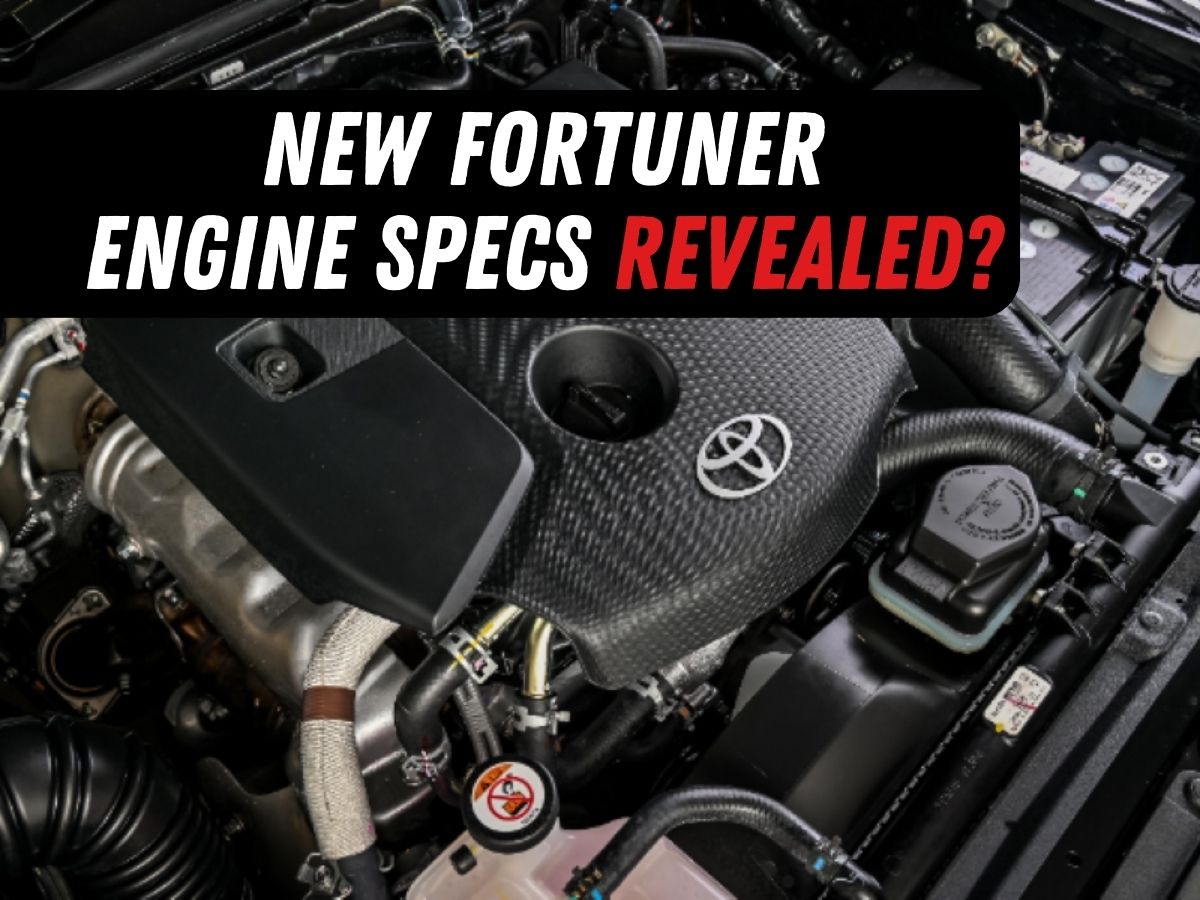 New Fortuner engine