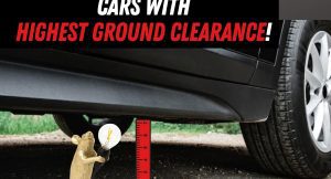Highest ground clearance cars