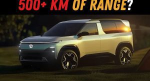 Tata Sierra EV range