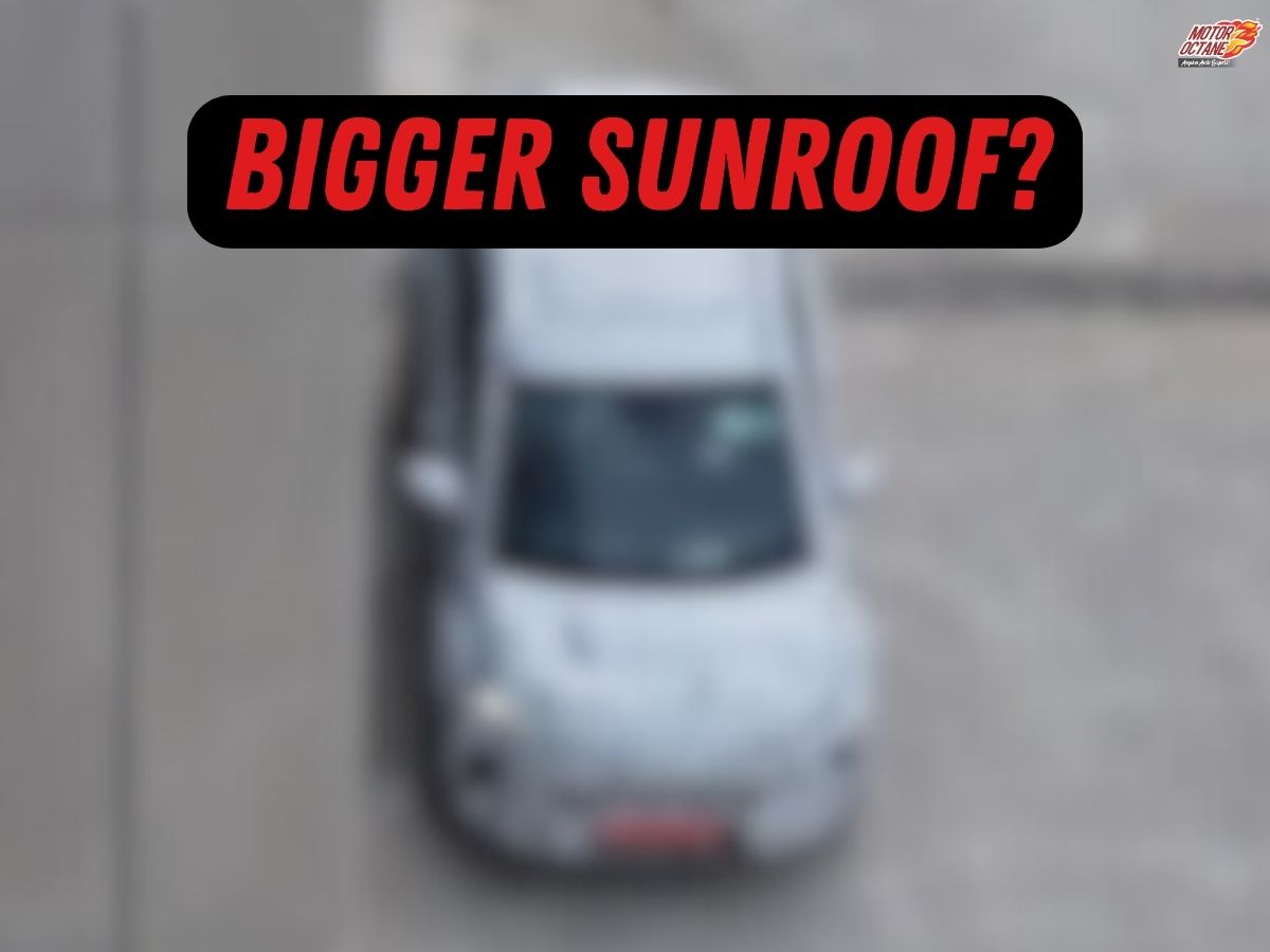Tata Nexon facelift sunroof spotted! Bigger or the same? » MotorOctane