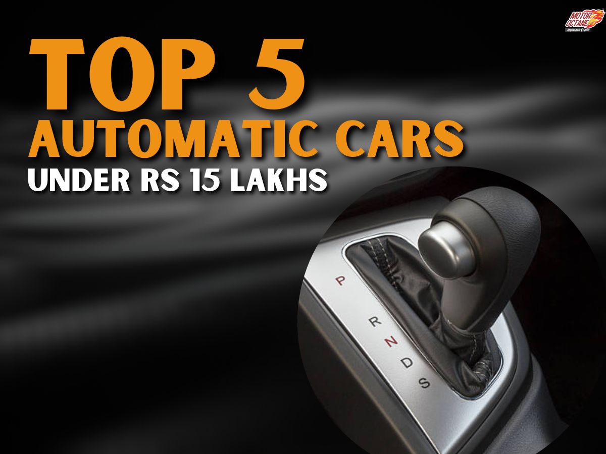 Top 5 Cars with Automatic gearbox under 15 lakh » MotorOctane
