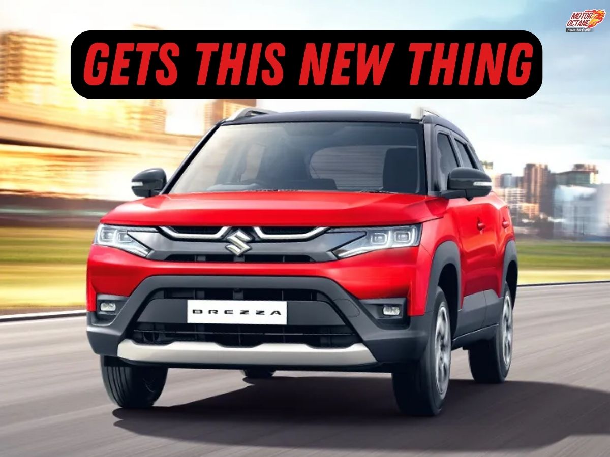 2024 Maruti Brezza gets this new thing » MotorOctane