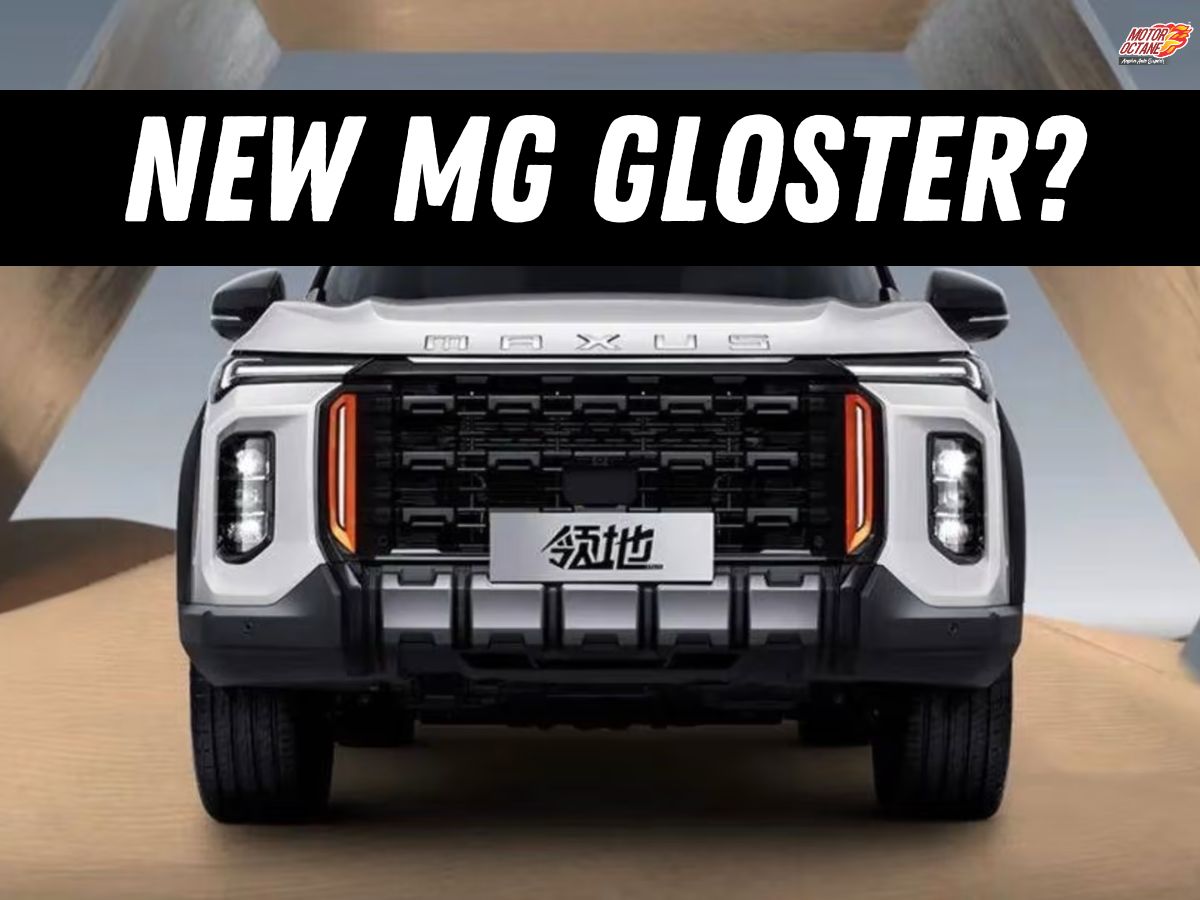 MG Gloster facelift spotted testing! New design spied » MotorOctane