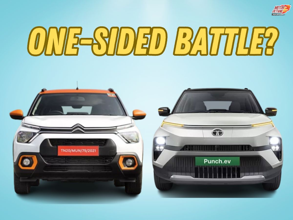 Tata Punch EV vs Citroen eC3 A onesided battle? » MotorOctane
