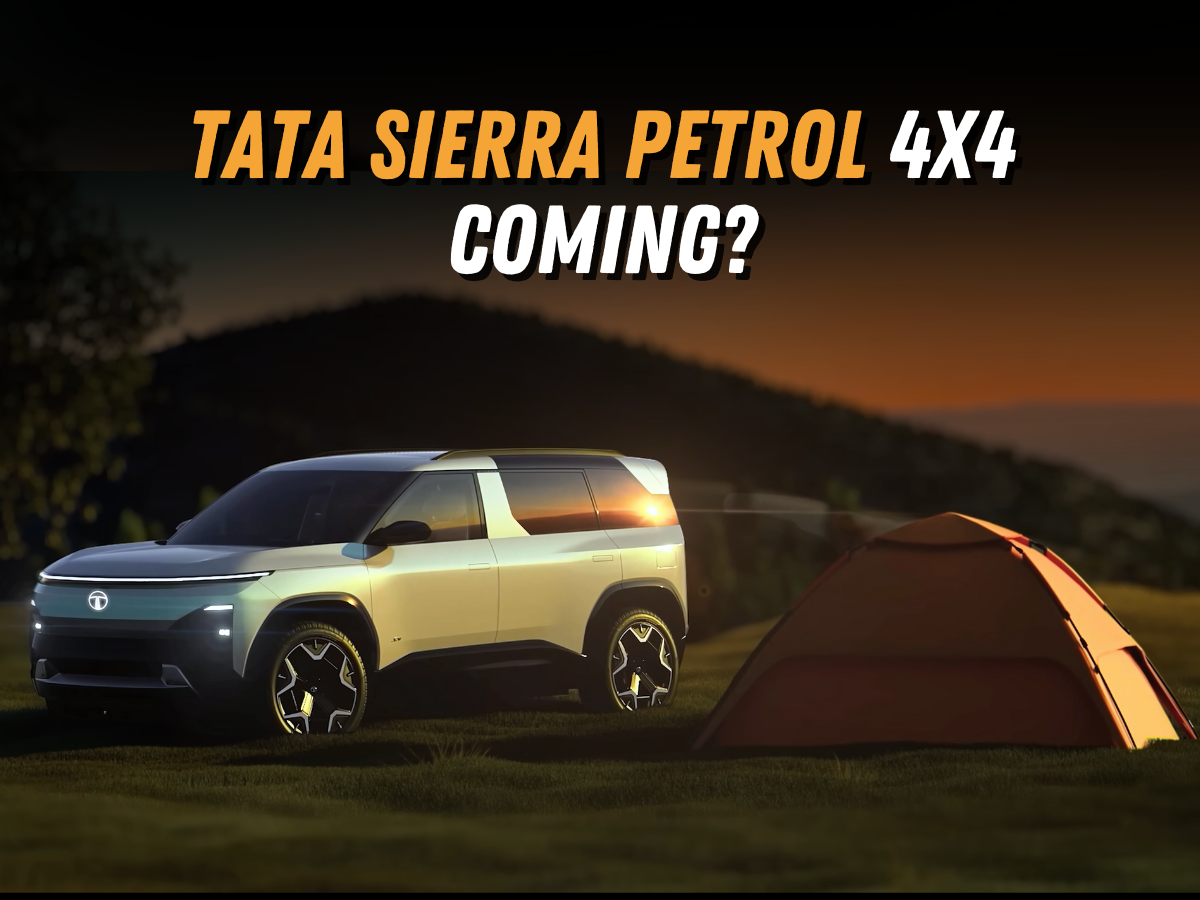 Upcoming Tata Sierra Petrol To Get 4X4? » MotorOctane