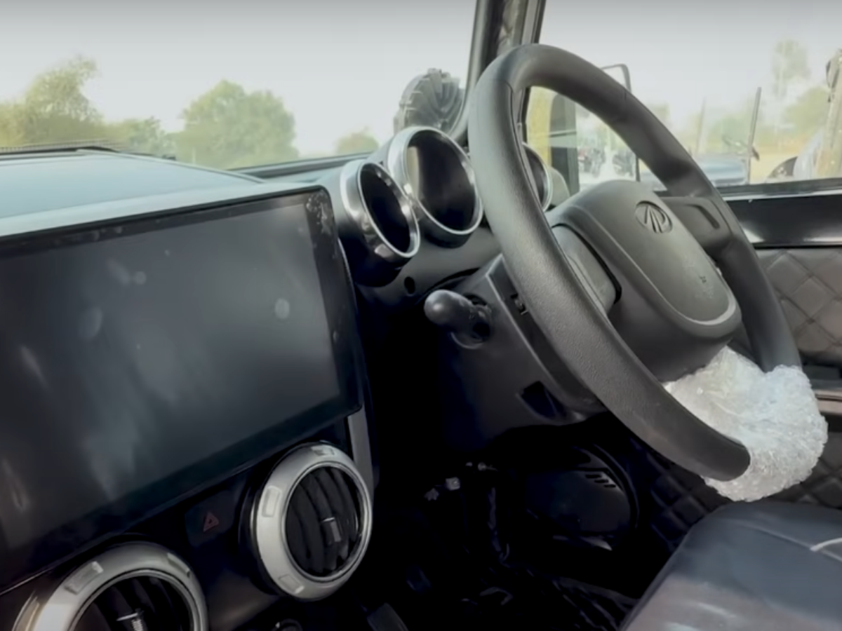 Modified Mahindra Thar 5-Door Infotainment