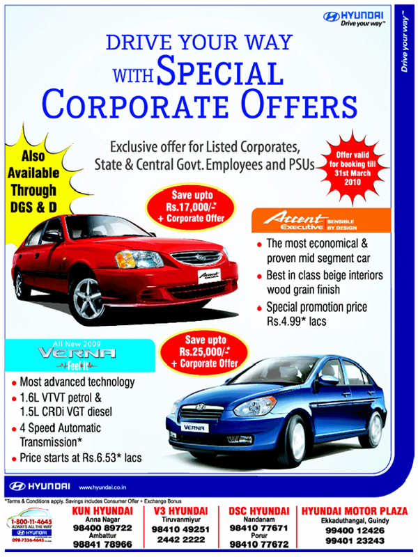 8. Corporate discount 