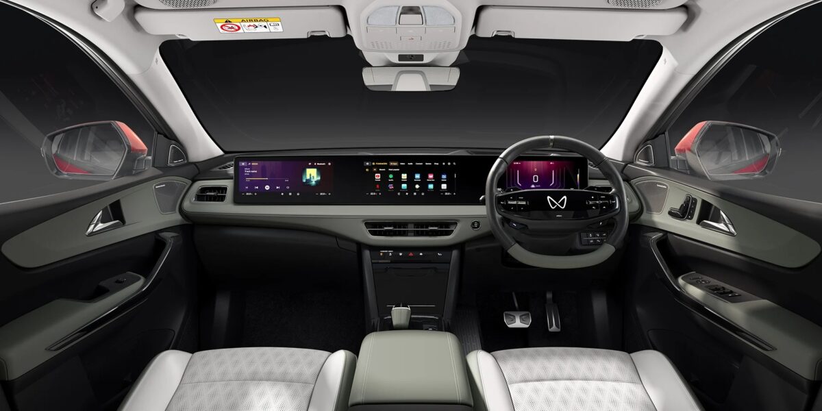 mahindra xev 9e interior