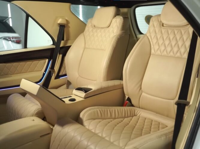 Toyota Fortuner Modified Interior