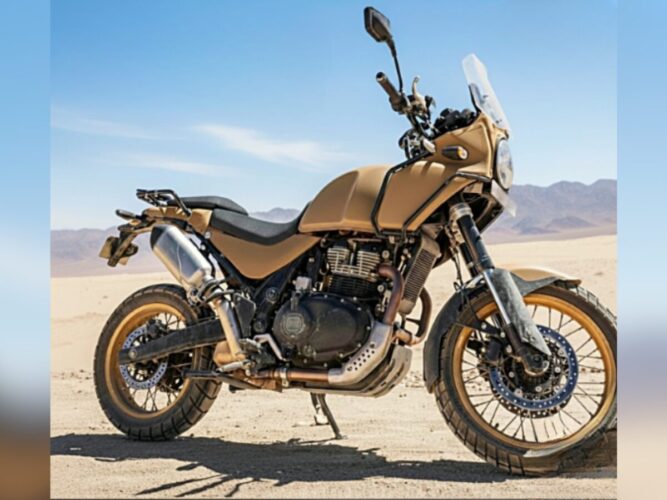 Royal Enfield Himalayan 750 Details Leaked