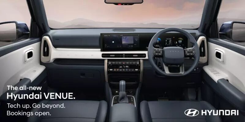 Venue Diesel Automatic interior