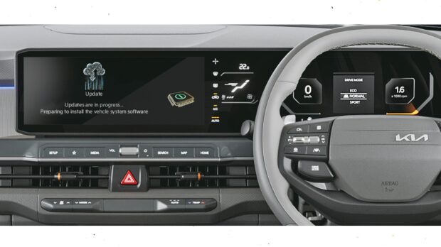 Kia Seltos New Features - Trinity Display