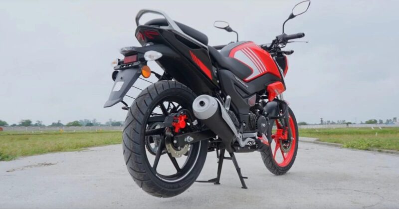 New TVS Raider 125 Rear