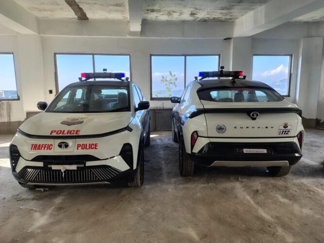 Tata Curvv EV Joins Himachal Pradesh Police