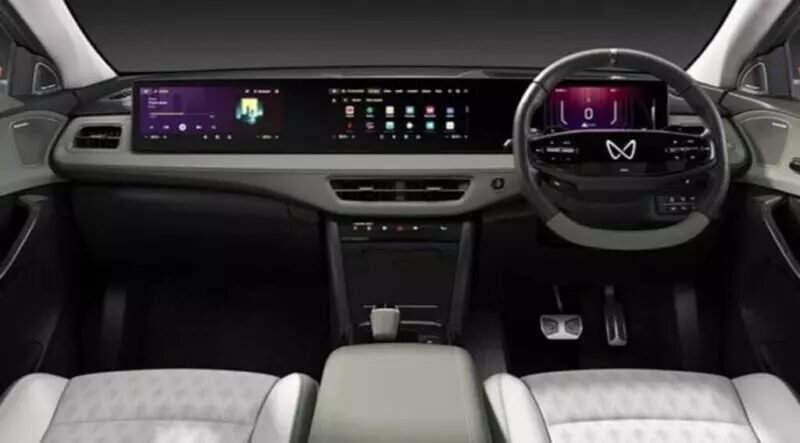 Mahindra XEV 9s Dashboard