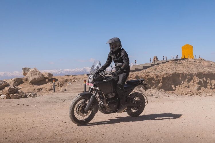 RE Himalayan 750 Test Mule