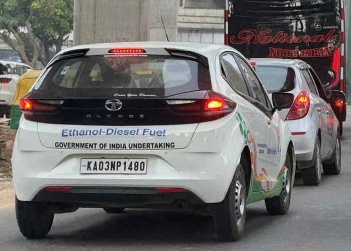 Isobutanol diesel blend Altroz