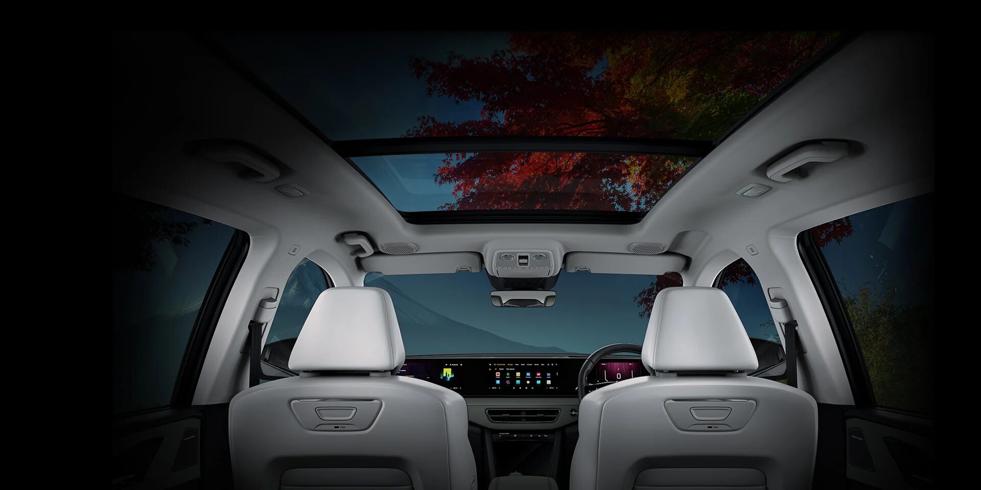 Mahindra XEV 9S Variants - rear seat view