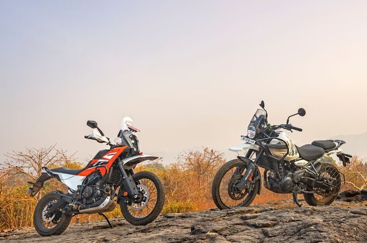 KTM ADV 390 vs Royal Enfield Himalayan – Build
