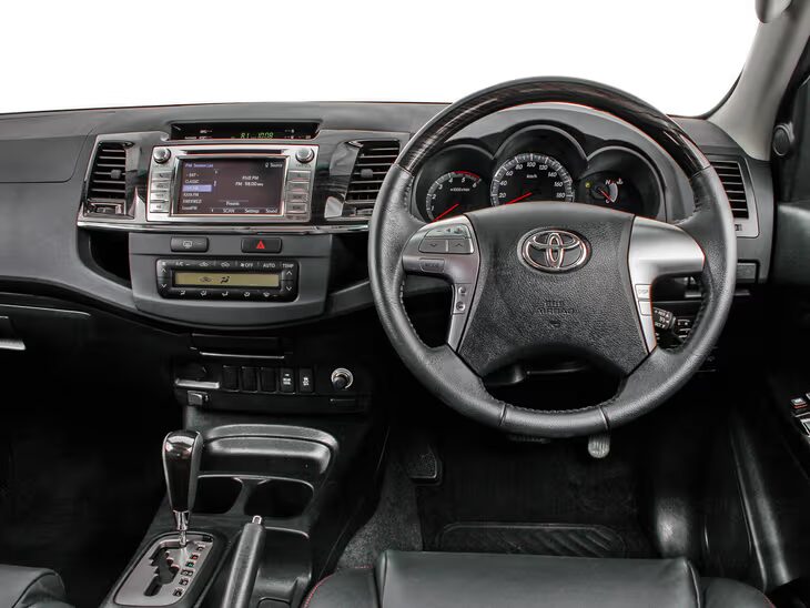 Used Toyota Fortuner In India interior