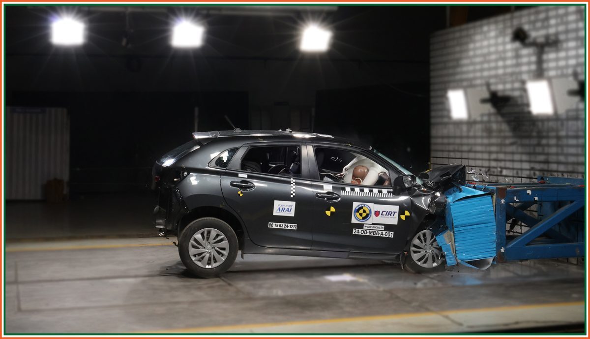 Baleno crash test