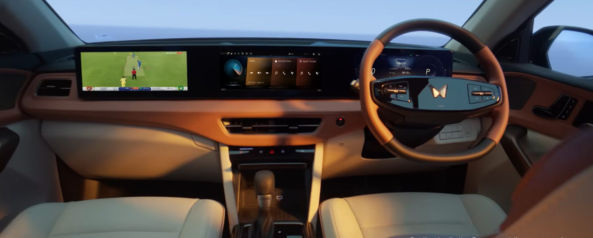 mahindra XUV 7XO interior