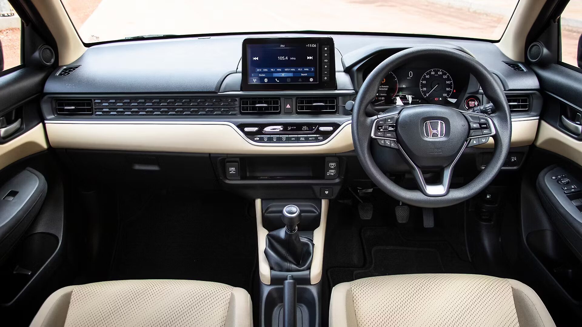 honda amaze interior