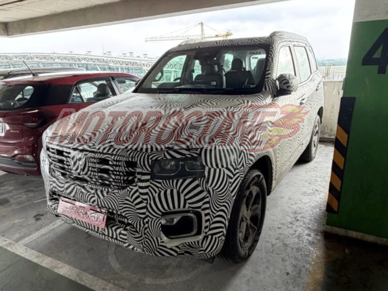 Mahindra Scorpio N Facelift spotted