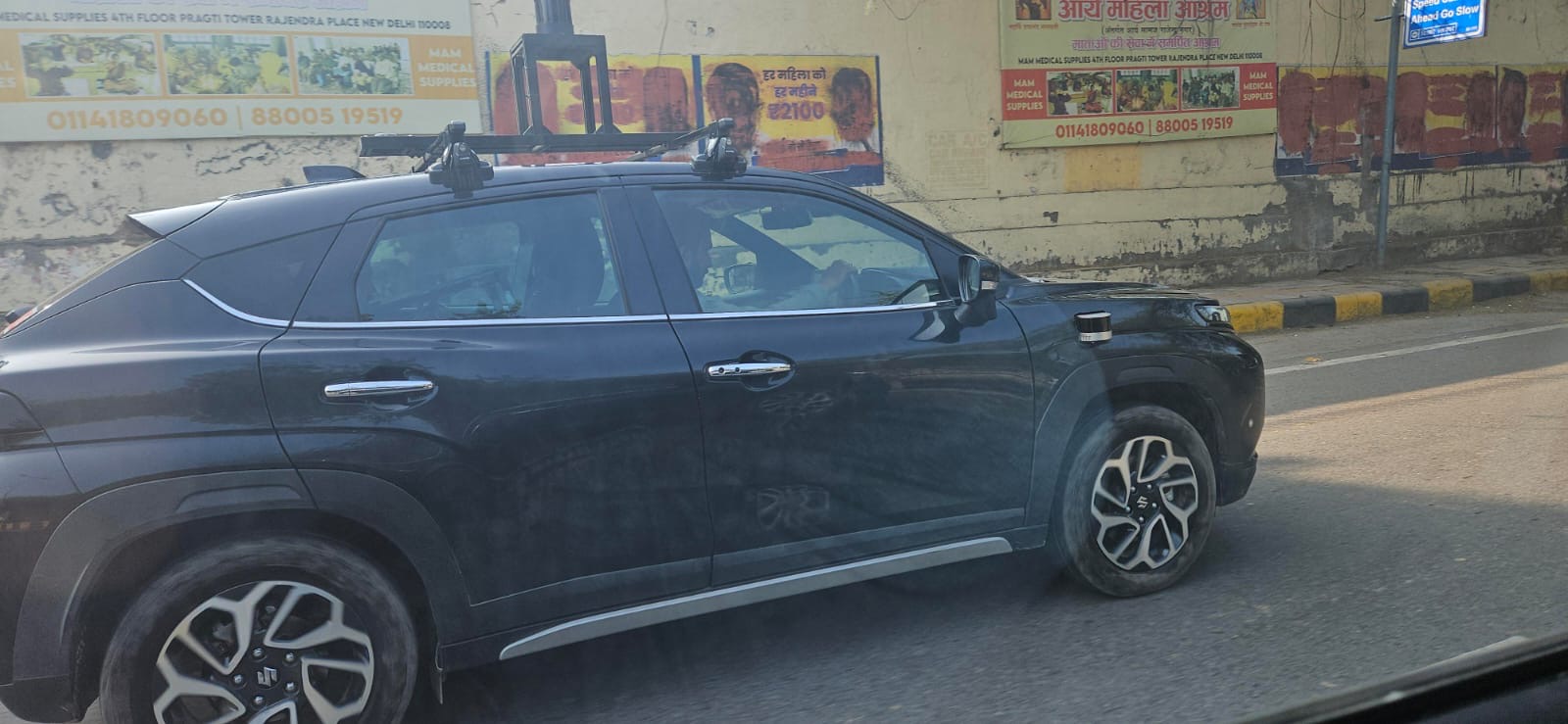 Maruti Fron Hybrid Side Profile