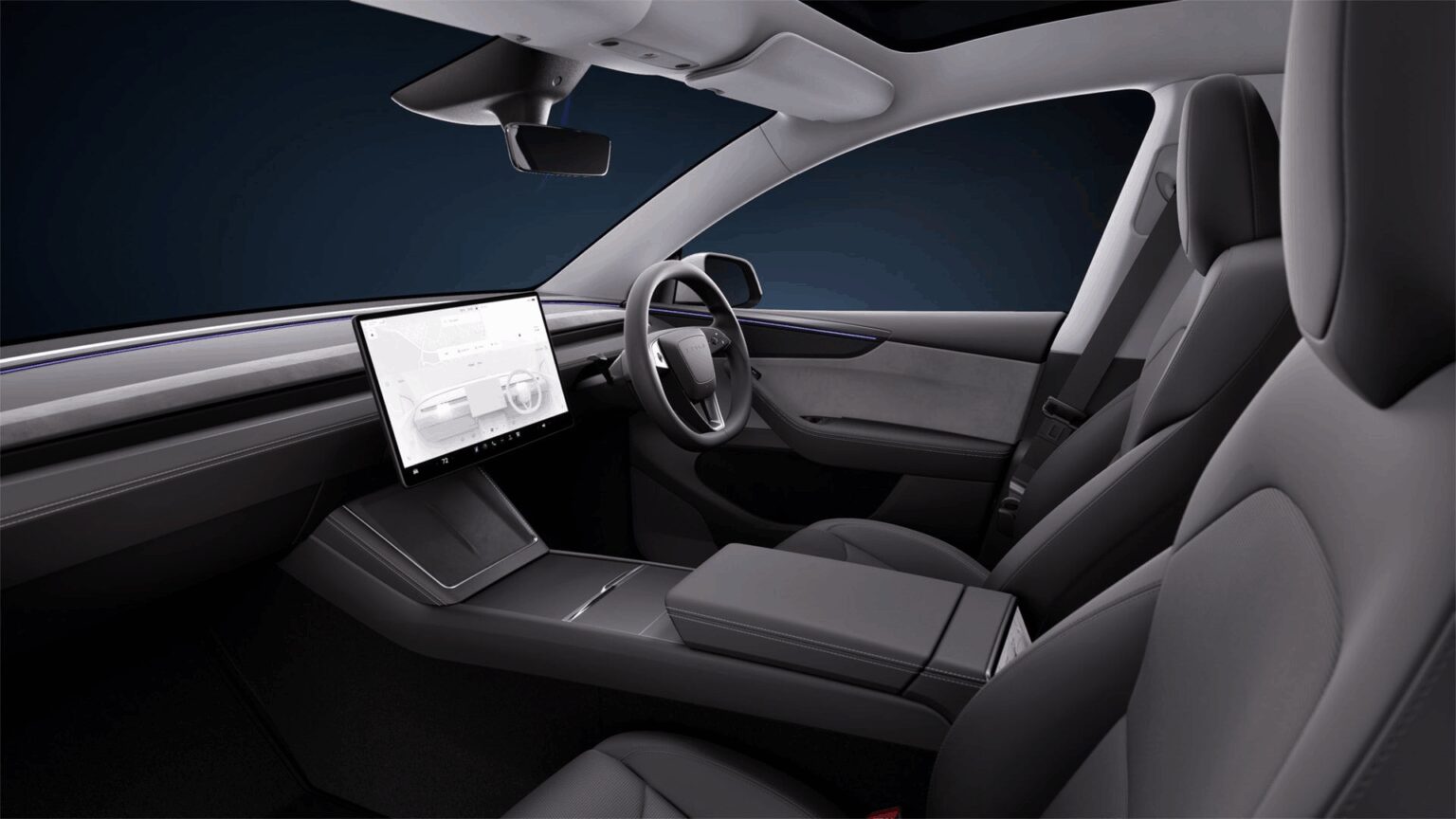 Model Y Interior