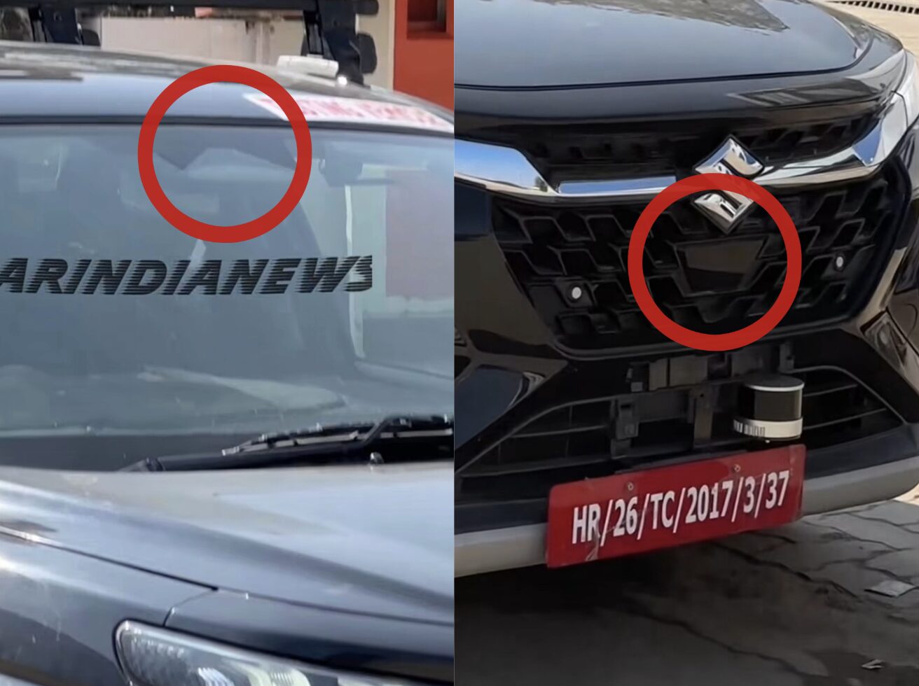New Maruti Fronx hybrid spotted