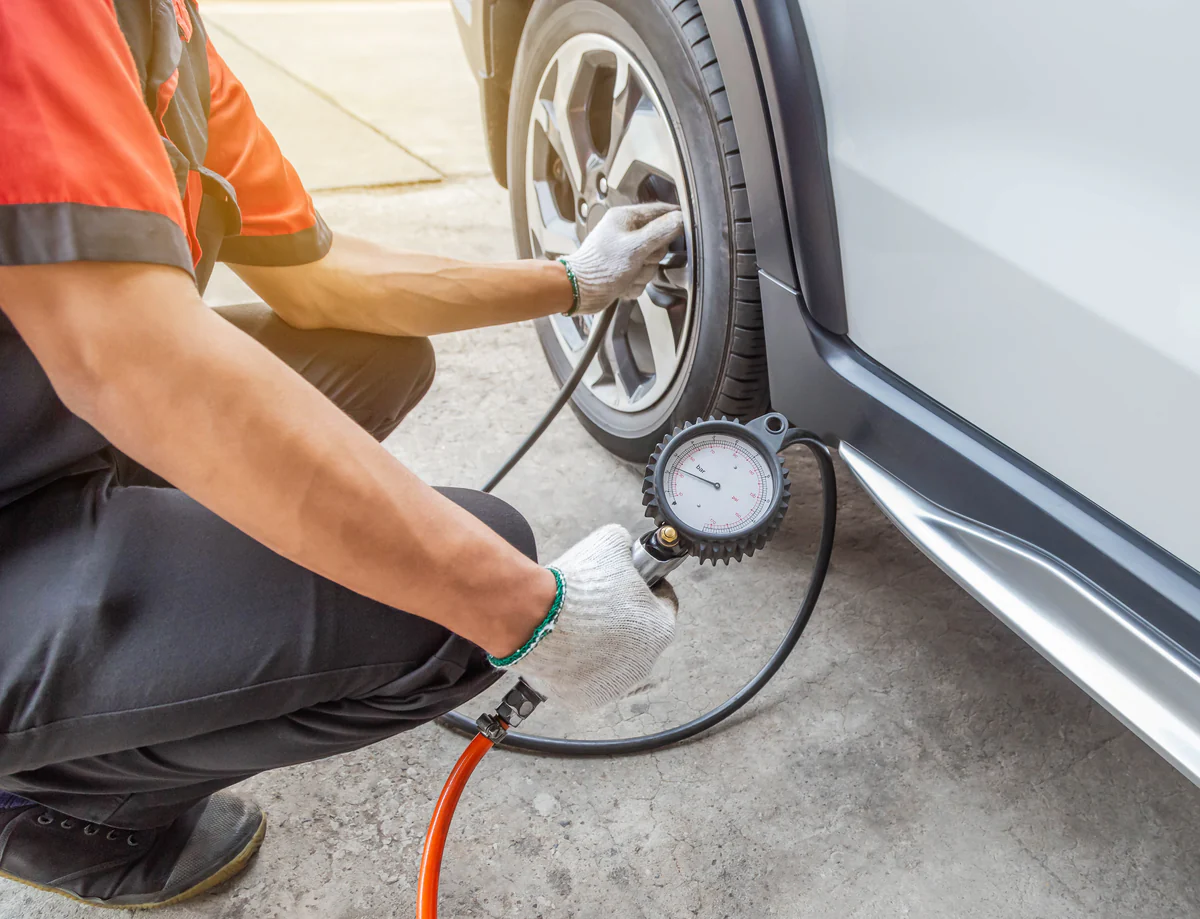 3. Tyre Pressure - How To Improve Car Mileage