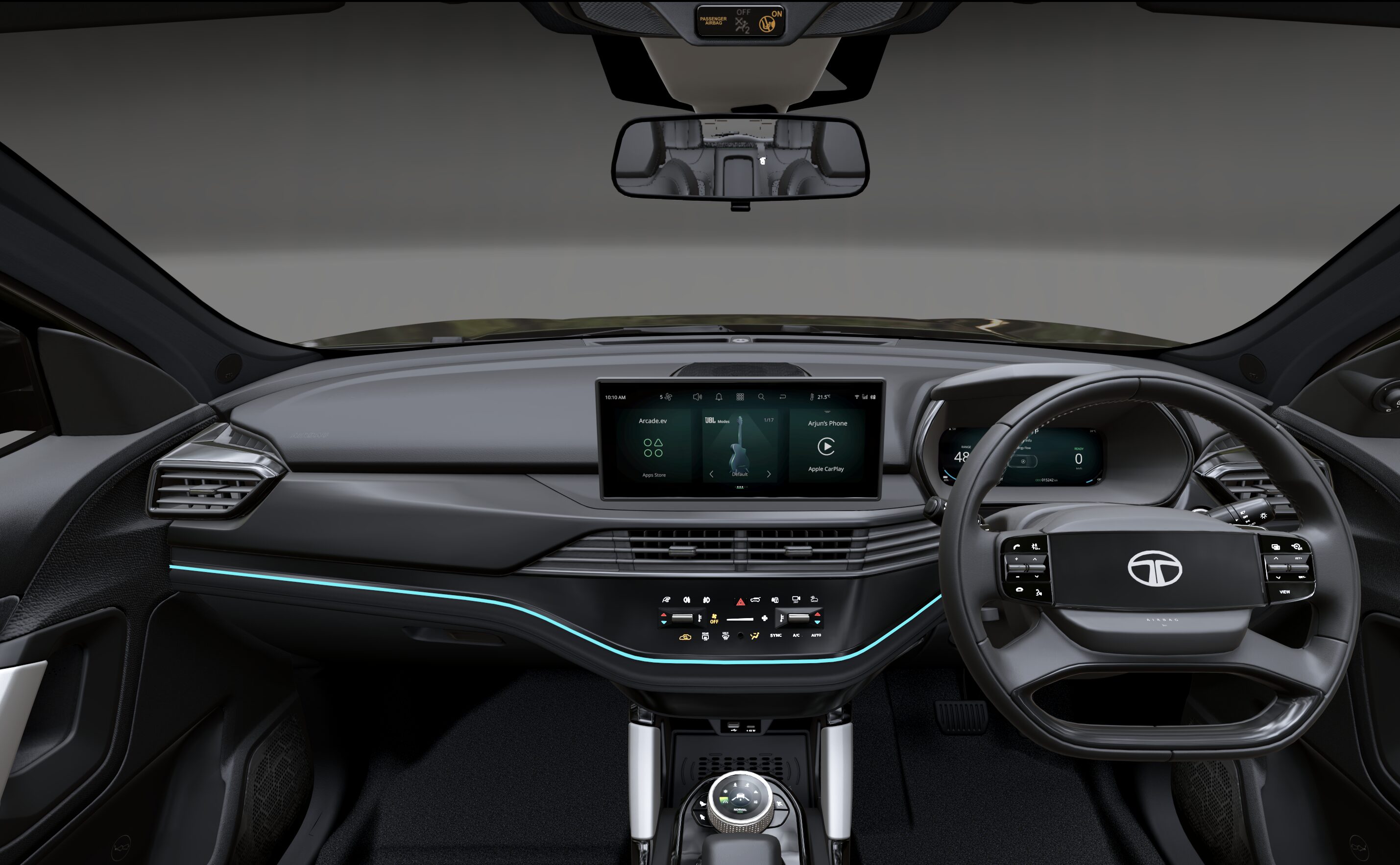 Tata Harrier.EV interior