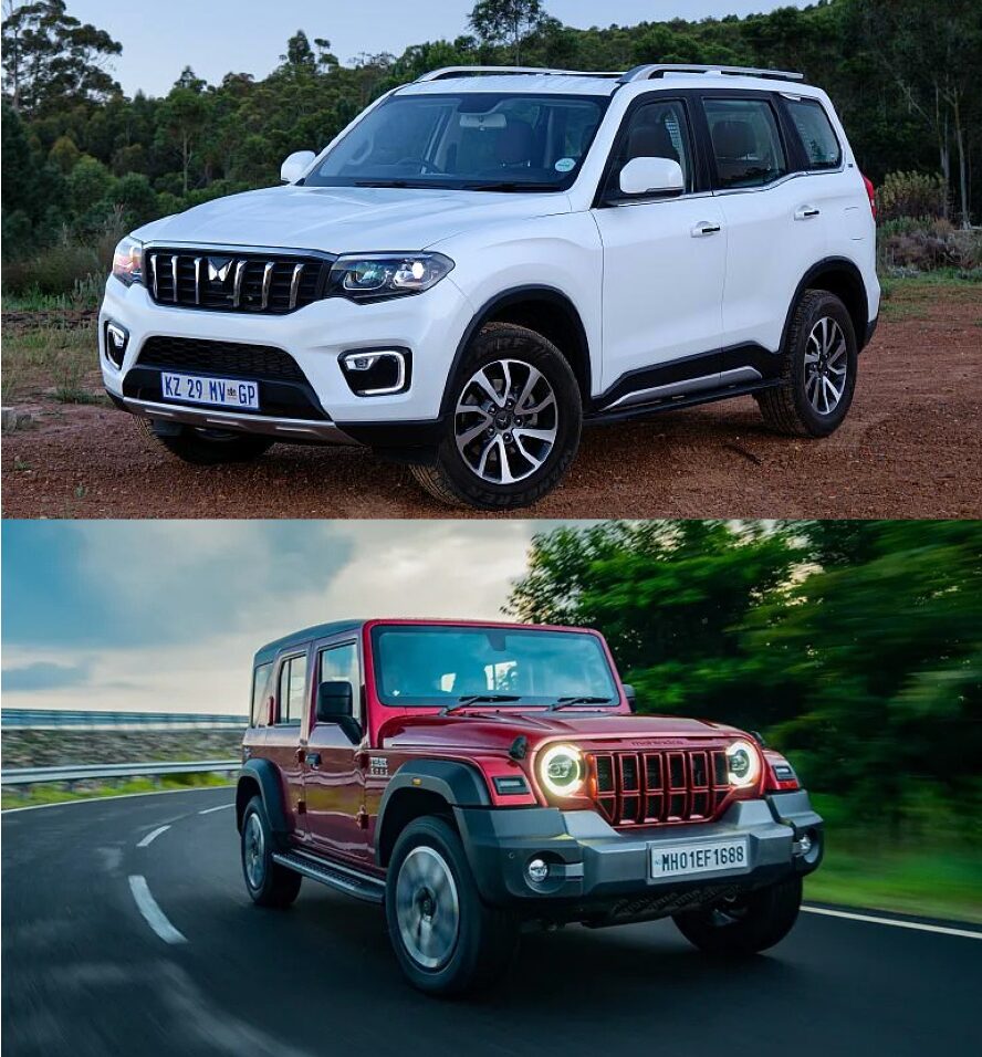 Price - Scorpio N And Thar Roxx comparison