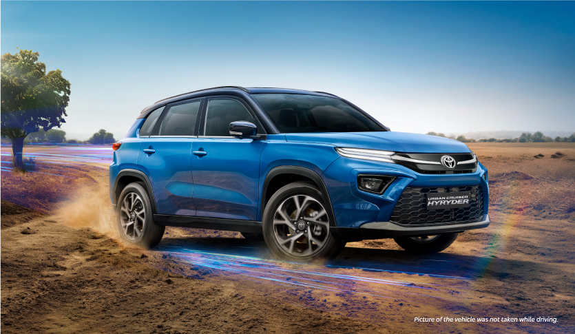 3. Toyota Hyryder Facelift - Toyota's Upcoming Launches