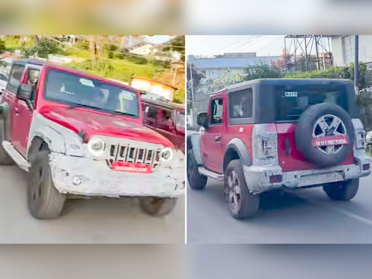 Thar 3-Door facelift