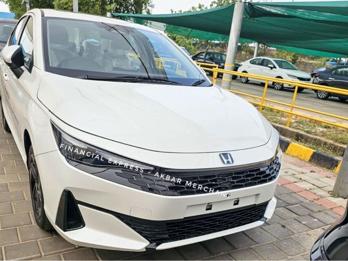 Honda City Facelift Spotted