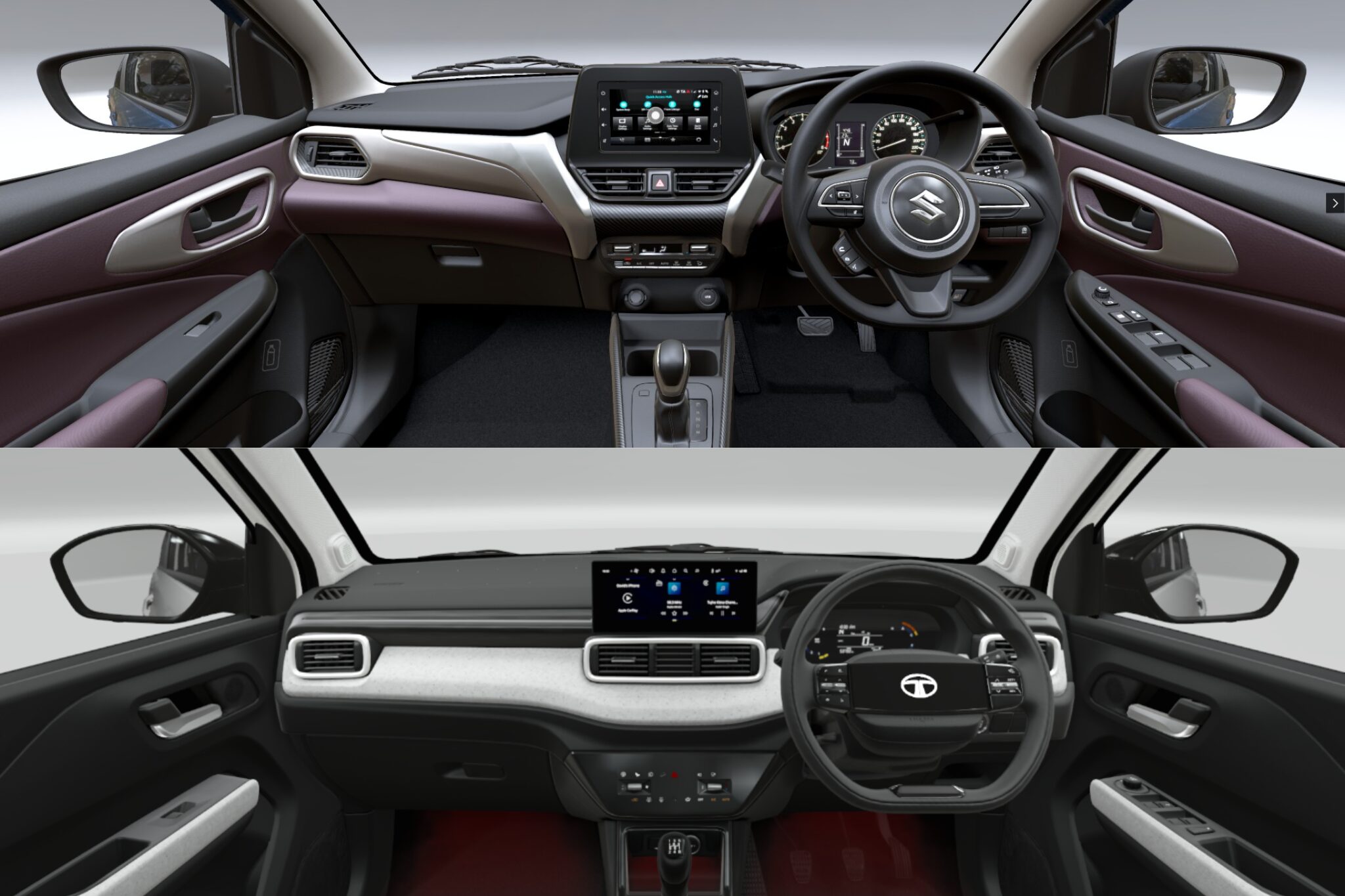 Interiors compared