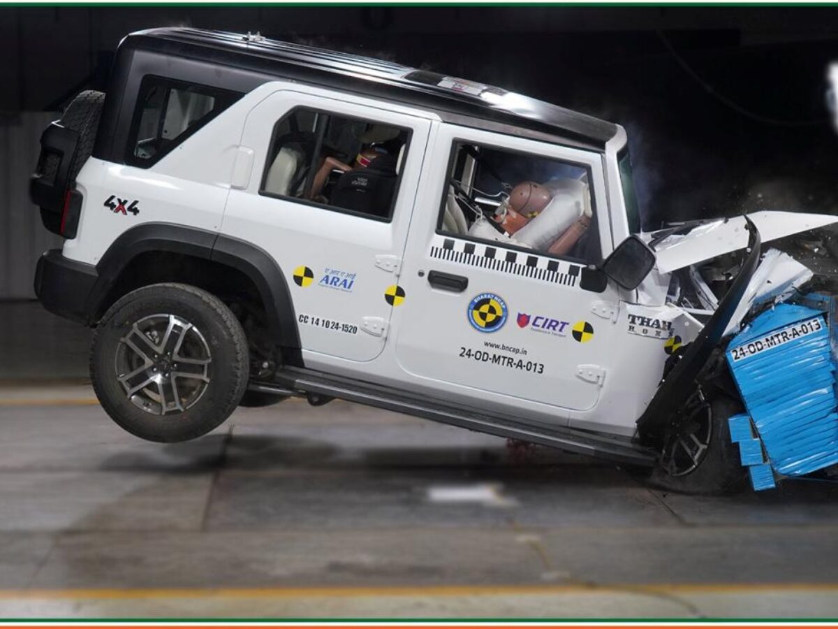 Thar Roxx Facelift- Safety