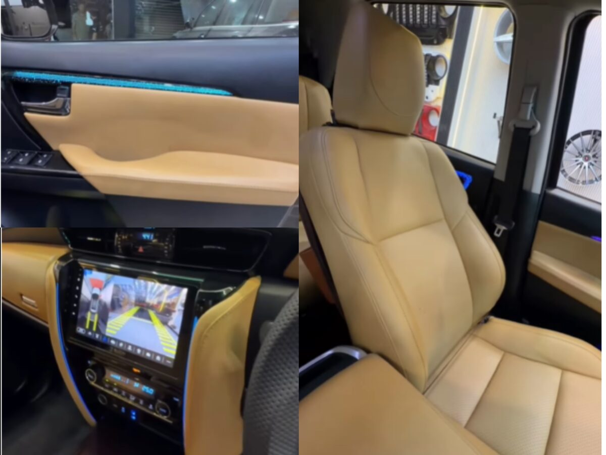 Fortuner interior