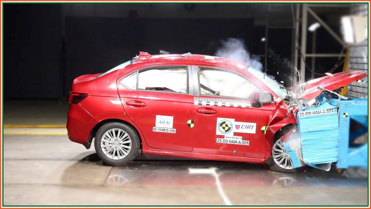 Honda Amaze Facelift Safety