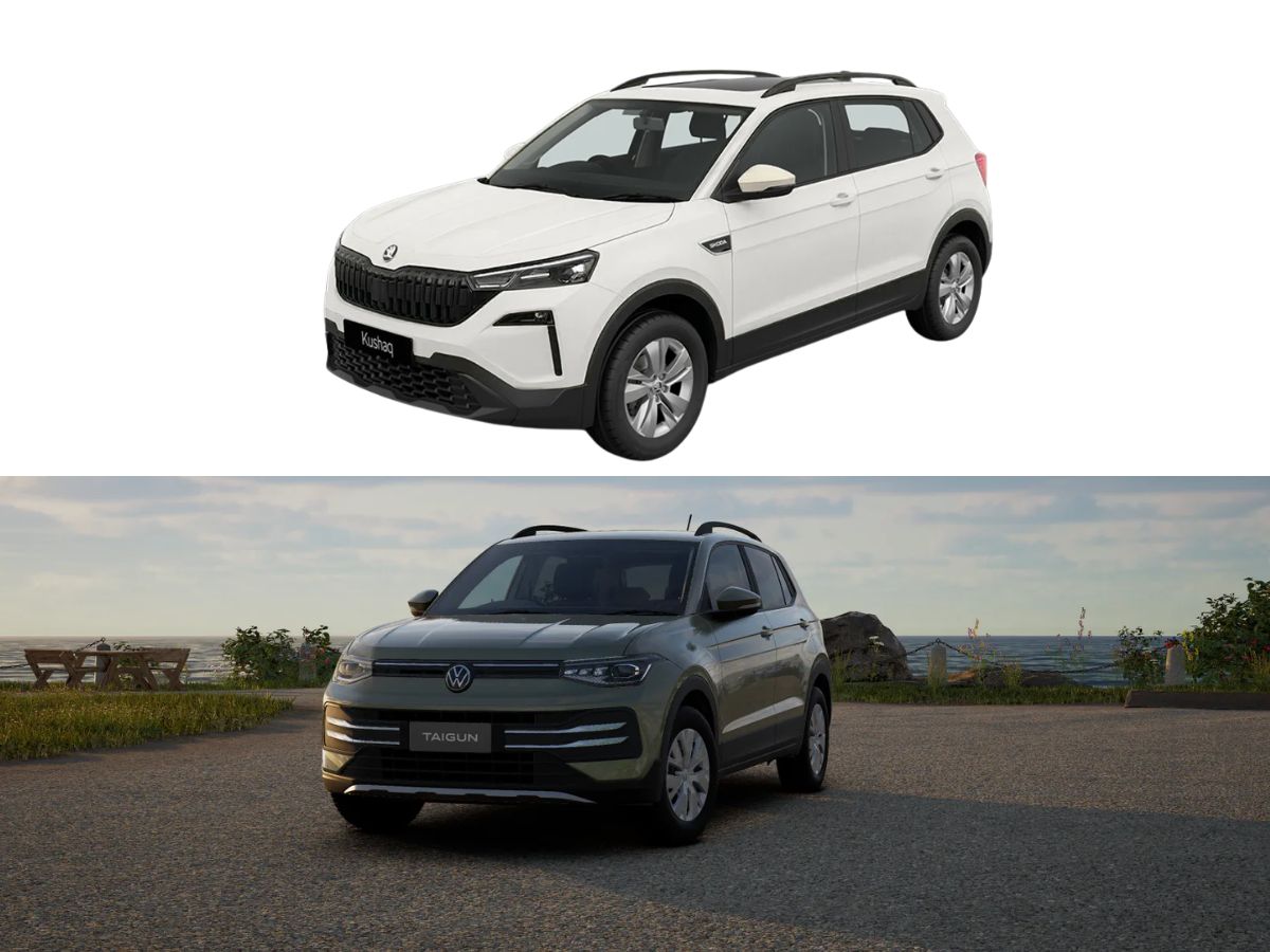 Skoda Kushaq vs Volkswagen Taigun – Variants Compared