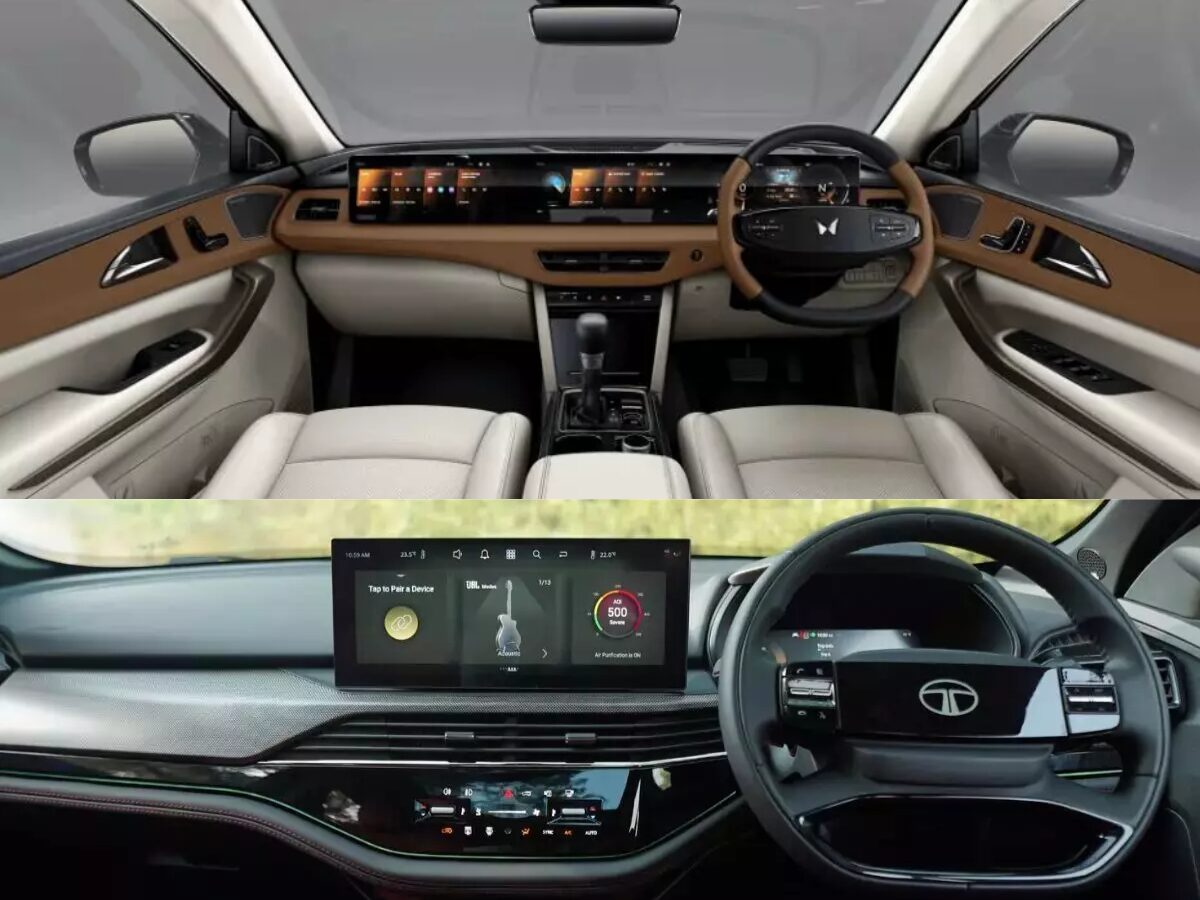 Mahindra XUV 7XO VS Tata Safari Interiors & Features