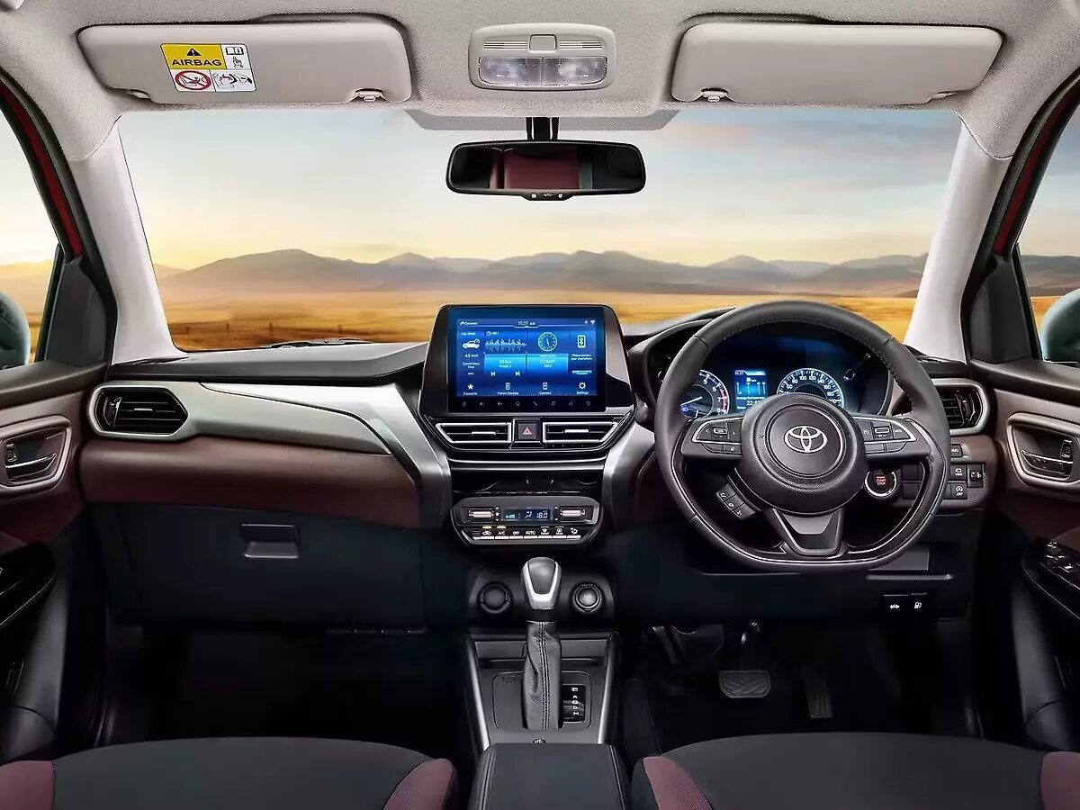 Toyota Taisor Hybrid- Interiors & Features