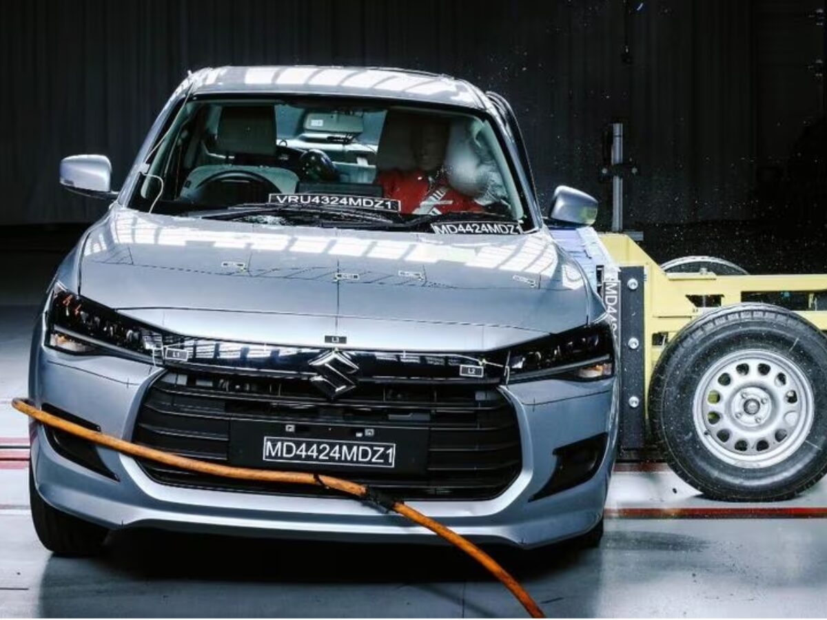 Dzire crash test