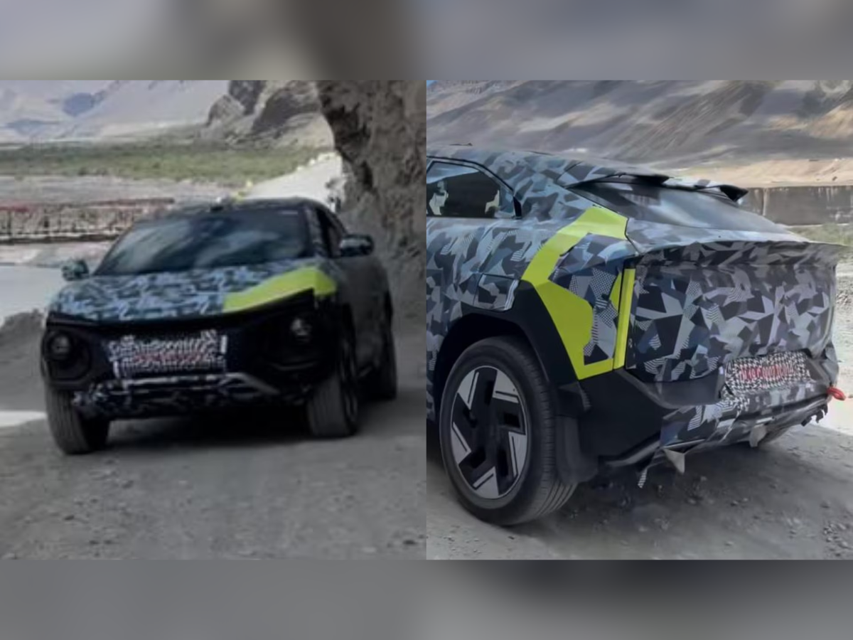 Upcoming Mahindra SUV - BE 6 Rally Edition