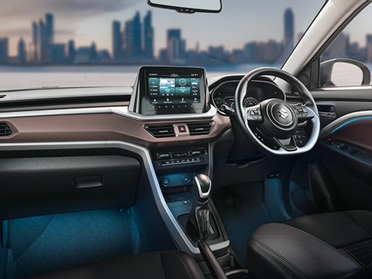 Maruti Brezza Inteirors