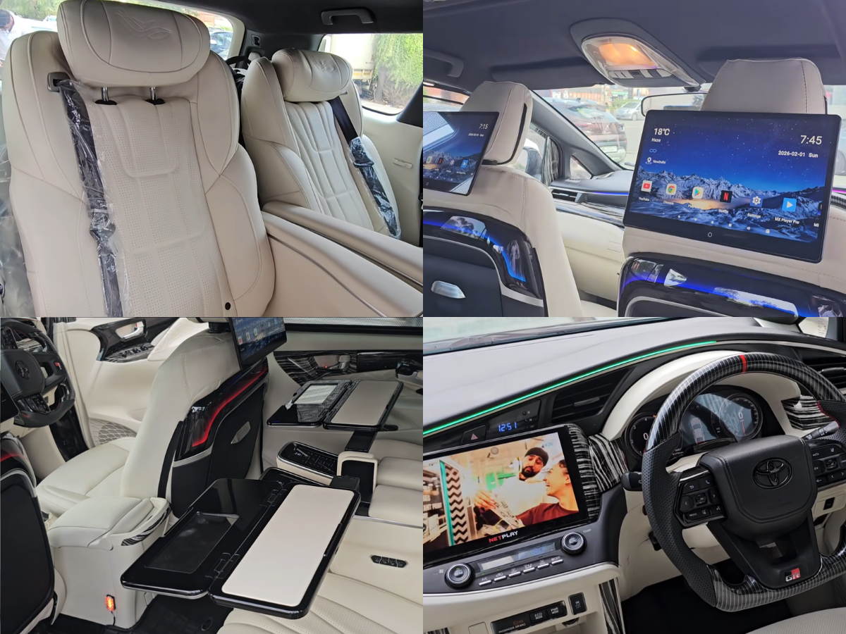 Interior modified