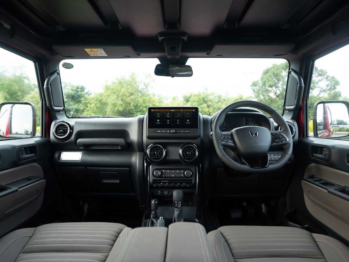 2026 Mahindra Thar OG Interior