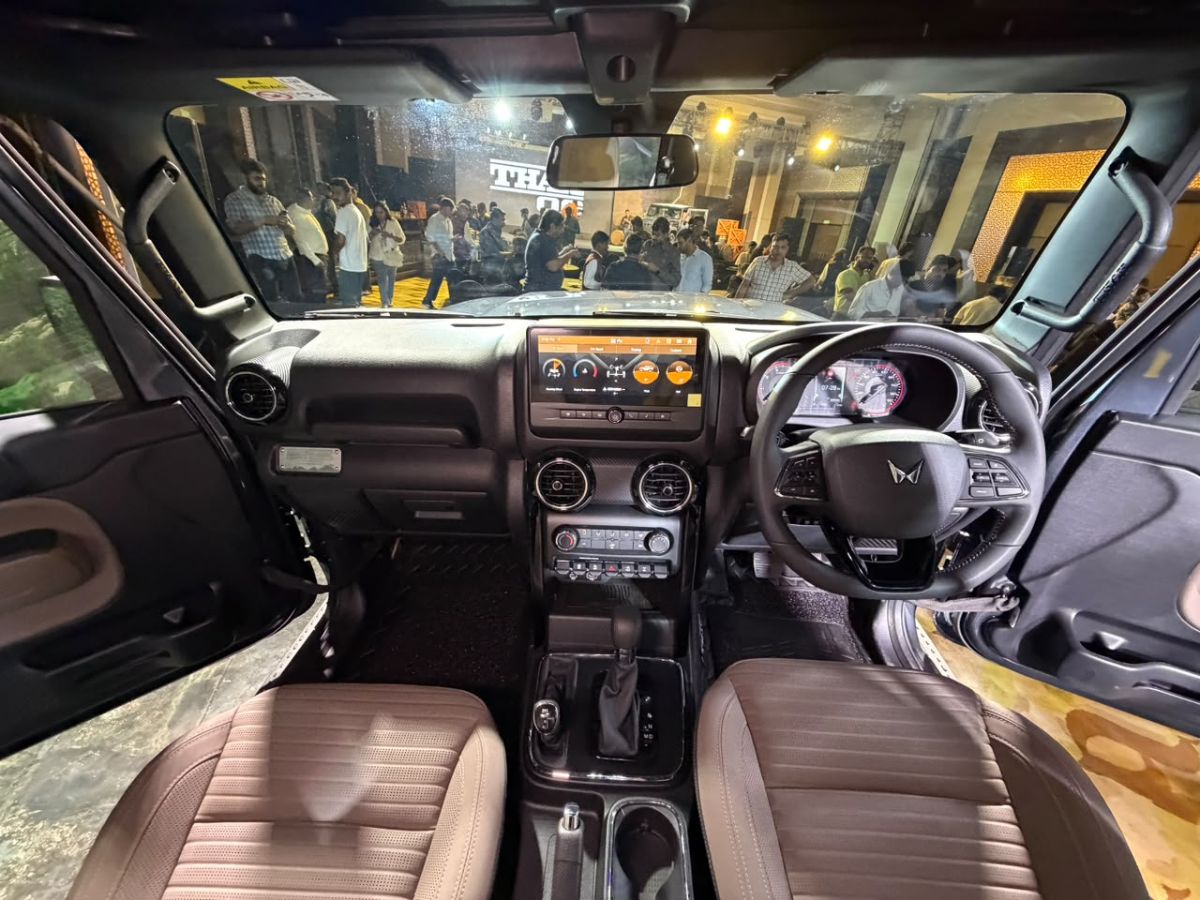 2026 Mahindra Thar OG Interior